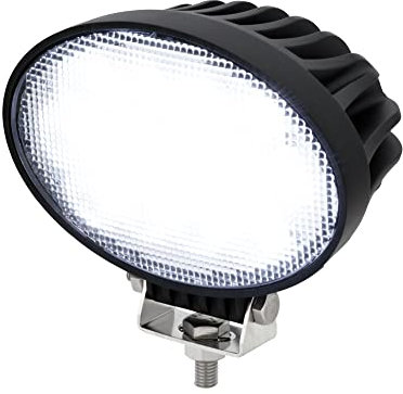 AdLuminis LED Arbeitsscheinwerfer Oval 50 Watt 4400 Lumen, 53,7°, 12-24 Volt, IP67 IP69K Schutzklasse, 6000K, Zusatzscheinwerfer