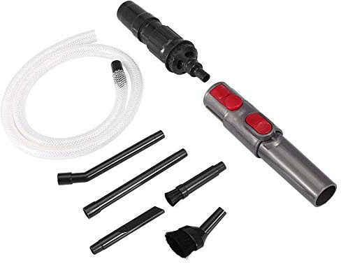 Fdit 9Pcs Mini Vacuum Cleaner Kit, Micro Vacuum Cleaners Adapter Tool Car Vehicle Cleaning Kit For