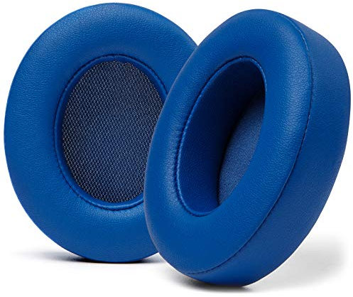 WC Wicked Cushions Replacement Ear Pads for Beats Studio 2 & 3 (B0501, B0500) Wired & Wireless | Does NOT Fit Beats Solo | Softer PU Leather, Enhanced Foam & Stronger Adhesive | Blue
