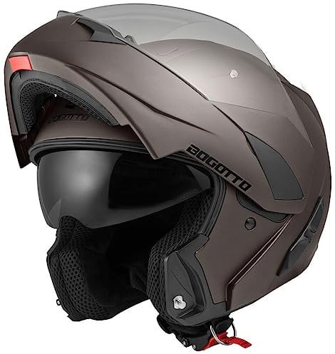 Bogotto V280 Klapphelm, Bronze matt, XS