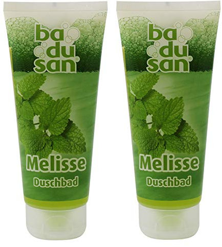 2er Pack Badusan Duschgel Duschbad Melisse 2 x 200 ml Tube