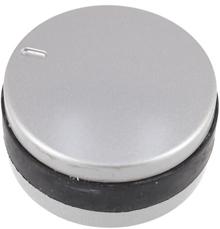 sparefixd Silver Chrome Control Knob Switch Dial to Fit Lamona Oven Cooker