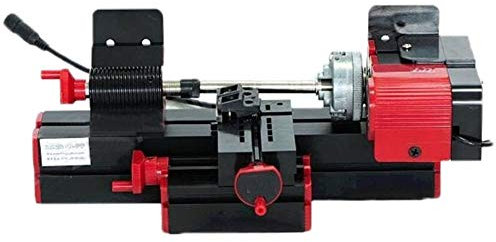 YIJIAN 6 in 1 Multi Metallo Mini tornio di Legno motorizzato Jig-Saw Grinder Driller fresatura CNC combinata Macchine Utensili Fai da Te