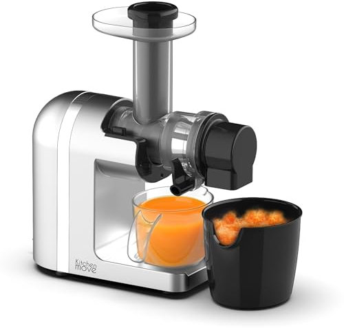 Extracteur de jus de fruits pressés à Froid Machine SPEZIA H36cm 200W avec moteur silencieux et fonction d'inversion