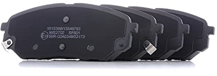 RIDEX Bremsbeläge Satz Bremsklötze Bremssteine Set Vorne | ECE-R90 402B1207