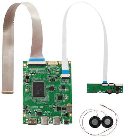 FanyiTek USB C Steuerplatine für 15,6 Zoll 1366 x 768 B156XTK01.0 Touch 40pin Glossy OnCell Digitizer LCD LED Display