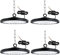 4pcs UFO LED 200W, Projecteur LED 20000LM Spot High Bay Lumière, IP65 UFO LED Blanc Froid 6500K, LED Projecteur Interieur pour l’éclairage de Garage Usine Atelier Gymnase