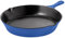 Utopia Kitchen - Bratpfanne – Kochpfanne, vorgebrannte Gusseisenpfanne – 20,3 cm Bratpfanne – Sicheres Grill-Kochgeschirr für den Innen- und Außenbereich – Gusseisenpfanne (blau)