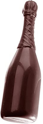 CW1257 Chocolate World Professional Polycarbonate Champagne Bottle 0.5 Litre Mould - Designer Belgium Chocolatier