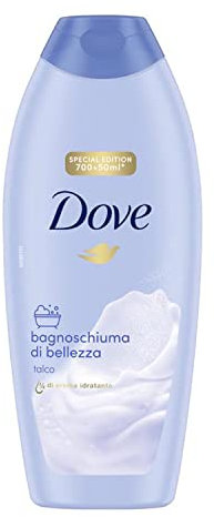Higiene personal de la marca Dove: gel unisex, Talco gel de baño (750 mililitros)
