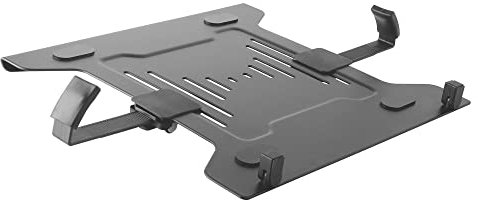 Perfect Support d'ordinateur Portable pour Les Supports de Table VESA, Surface de Contact 30x22,5cm, Charge maximale 9kg, Noir