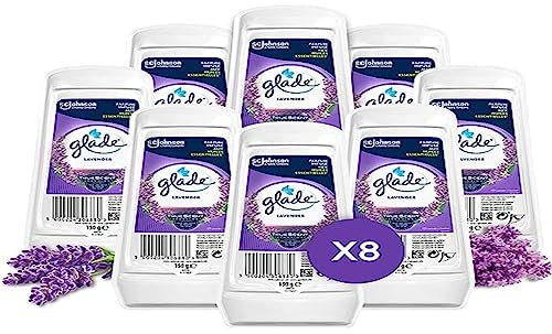 Glade Gel Lufterfrischer Lavende, 8er pack