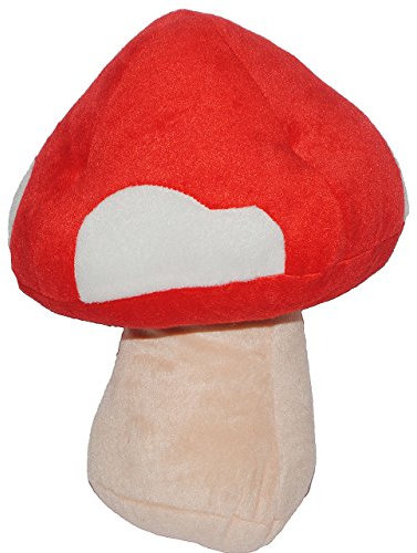 alles-meine.de GmbH XL Pilz - Plüschtier 35 cm - aus Plüsch/Stoffpuppe Weichpuppe Schmusepuppe - Stofftier Kuscheltier Knuddeltier/Glückspilz - Pilze Glück
