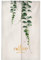Surwin Plante Dorée Rideau de Porte Japonais Long Tapisserie Noren en Lin Fenêtre Rideaux Panneau Tenture Tapisserie Décoration pour Cuisine Chambre Décoration de Maison (Blanc,70x120cm)