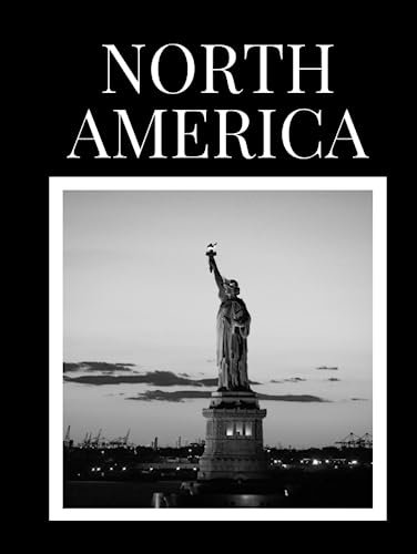 NORTH AMERICA - World Collection Decorative Books - Perfect for Photo Album, Coffee Table & Bookshelf Display: 8,25'' x 11'' (large size); hardcover; 500 pages