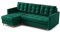 Ecksofa “DIVO” mit Schlaffunktion und Bettkasten - Sofa Bettsofa Couch L form 3 Sitzer Schlafsofa Schlafcouch - Eckcouch Möbel für Wohnzimmer 224 x 144 x 95 cm. Sofabett - Liegefläche: 202 x 140 cm