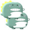 Acadeny Funda de Silicona Compatible con Huawei freebuds SE 2, [Admite Carga inalámbrica] [Estuche Protector a Prueba de Golpes] [Mosquetón] Cute 3D Cartoon Green Dinosaurl