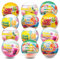 Lavatelli - Set de 12 unidades sorpresas en cápsula de 6,5 cm, surtido mixto siempre diferente, detalles cumpleaños niños, gadgets, ideas de regalos divertidos para invitados