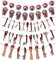 LURNODY 5 Stücke Halloween Deko Outdoor Halloween Bloody Requisiten Halloween Deko Horror Banner, Geeignet für Halloween, Horrorfilmpartys, Spukhaus-Horroratmosphäre-Flaggendekoration