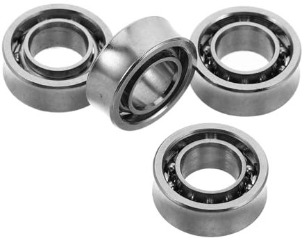 10 Kugellager für Skateboard und Roller Skates, 4 Stück Stahl