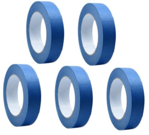 ERINGOGO Blaues Malerband 5 Rollen zum Wandstreichen und Kanten