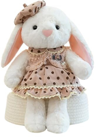 Xiyocadt PlüSchhase, Kuscheltier, PlüSchtier Mit Schlappohren, Kaninchen Kuscheltier Stofftier Puppe PlüSchtier,Osterhasen Stofftier Mit Schlappohren,Geschenk FüR Kinder Jungen MäDchen (30cm,Rosa)