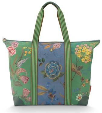 Pip Studio Tilda Bodhi Flower Green Tragetasche Large 66x20x44cm
