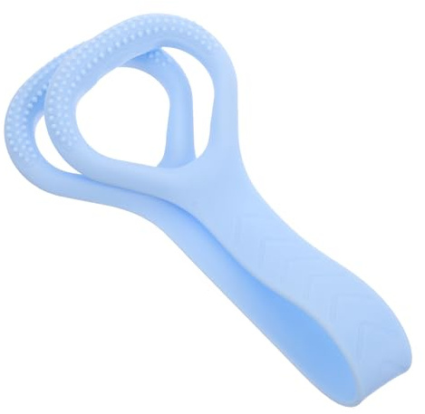 Lurrose Langes Fitnessband aus Silikon für Yoga und Training Elastisches Yoga Gummiband zum Formen von Beinen und Gesäß für Outdoor Sport und Trainingsklassen