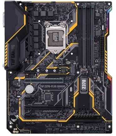 Placa Base Z370-PLUS Gaming LGA1151 DDR4 HDMI DVI M.2 Z370 ATX con LAN Gigabit y USB 3.1
