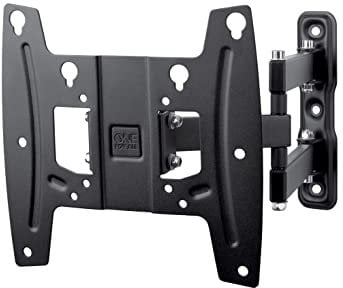 One For All WM4251, Soporte de pared para TV de 19 a 42” Giratorio 180° Peso máx. 30kg, Para todo tipo de TVs LED, LCD, Plasma, negra