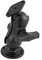 Ram Mount - Short Arm Mount 1.5 ball with Round & Diamond Bases