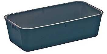 WACA 1408 Auslageschale Präsentationsschale 280 x 140 x 80 mm, Farbe:schwarz