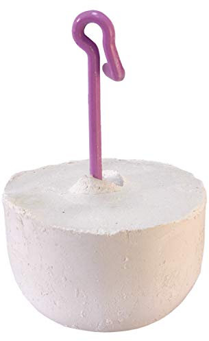 Arquivet Cal para Loros 20 gr - Bloque Mineral con YODO para pájaros - Complemento alimenticio para Todas Las Aves domésticas - Accesorios para pájaros - Piedra para Aves