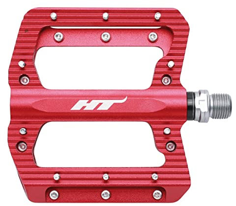 HT ANS01 Pedale flach Unisex Erwachsene, Ano Red