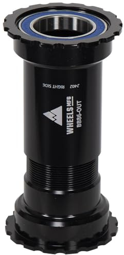 Wheels Manufacturing BB86/92 Outboard ABEC-3 BB for 24mm (Shimano) Cranks - Black