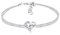 Elli Armband Damen Herz Symbol Liebe mit Kristallen in 925 Sterling Silber. Herzarmband für Frauen