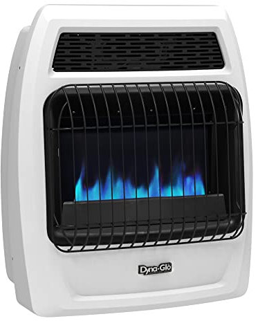 Dyna-Glo BFSS20LPT-4P Chauffage mural thermostatique sans aération au propane liquide 20 000 BTU Blanc