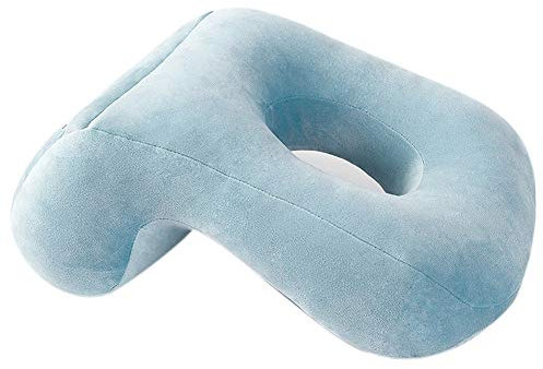 AMOYER Plüsch-Office-Noon Nap Kissen Atmungsaktiv Schreibtisch Schlafkissen Langsam Rebound Hände Frei