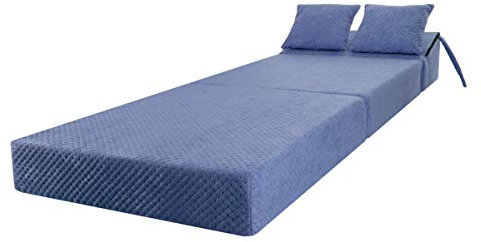 Stillerbursch® Klappmatratze Conforto 15cm | Gästematratze Faltmatratze Notbett | Mikrofaser | Made in Germany | Ökotex 100 | 3-teilige Faltmatratze | Abnehmbarer Bezug | 70x195x15 | Faltbare Matratze