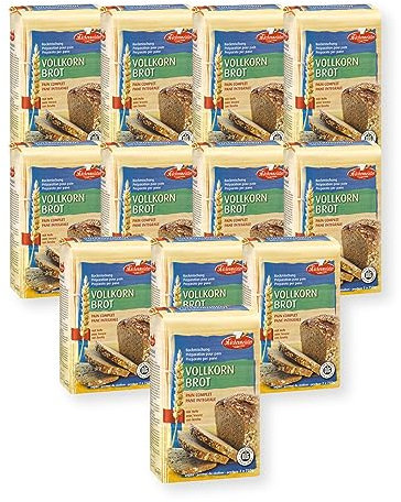 BIELMEIER 12 KG KÜCHENMEISTER Brotbackmischung Vollkornbrot a 1 KG Frießinger Mühle