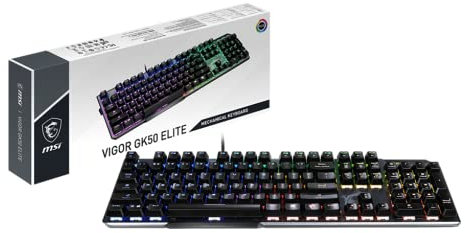 MSI Vigor GK50 Elite Teclado (Ingles) Gaming