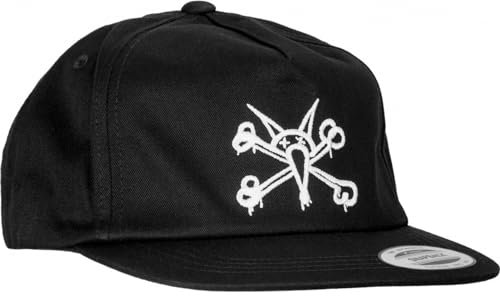 Powell Peralta Skateboard-Hut Snapback Vato Rat, Schwarz, Einheitsgröße