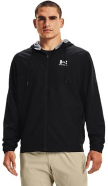 Under Armour Coupe-Vent Sportstyle Haut Chaud, Noir, 4XL Homme