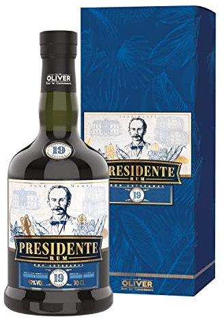 Presidente 19 ans Rhum 40° 70CL