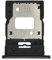compatibile per Xiaomi Mi 11 Lite M2101K9AG Carrello Vassoio alloggio tray porta scheda nano Sim1+ SIM 2 / o SLOT SLITTA Alloggio Memoria Micro Sd CARD (Nero)