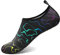 Wasserschuhe für Damen und Herren, schnelltrocknend, Aqua-Socken, Schwimmen, Strand, Barfuß, Yoga, Übung, Sportzubehör, Pool, Camping, Must-Have für Erwachsene und Jugendliche, N-Laser-Streifen,