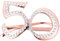 jojofuny Brille Zum 50. Geburtstag Brille Zum 50. Geburtstag Mit Rahmen Aus Strasssteinen Lustige Partybrille Fotokabinen-Requisiten Für Partydekorationen Zum 50. Jahrestag