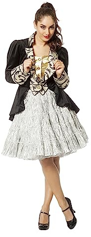 Wilbers & Wilbers Petticoat Swing Luxe Metallic Zilver
