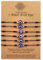 INGJIA Noeud Bracelet Evil Eye - 6 PCS Bracelet Mauvais Oeil Bracelet de Bonne Chance Bracelet Kabbalah pour Femmes Hommes(Noir)