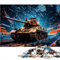 Galaxy Tanks-Spiel, Geschenk-Puzzle, 1000-teiliges Papppuzzle für Kinder ab 12 Jahren, Familienspiele, Weihnachts- und Geburtstagsgeschenke, 1000 Teile (26 x 38 cm)